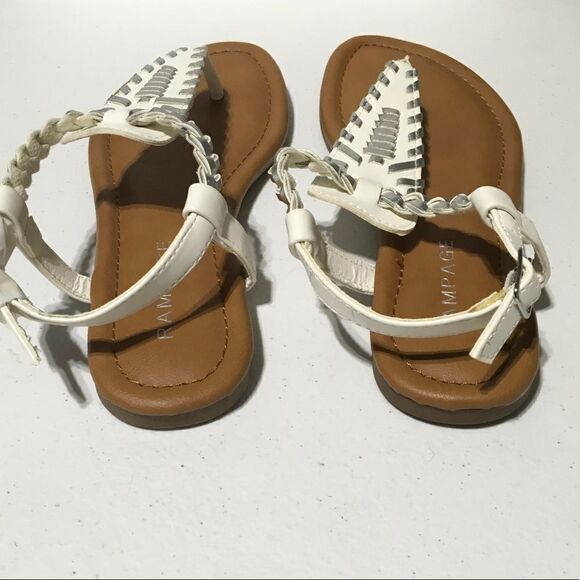 Rampage Peace Open Toe Slingback Sandals (A12) - Picture 4 of 5